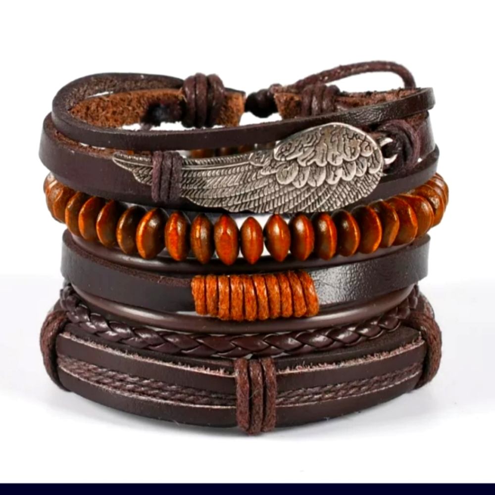 Leather bracelet